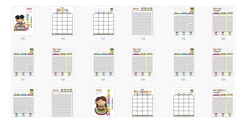 Agenda Escolar Docente 2025 - 2026 La Maestra mas Bonita