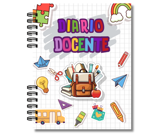 Diario Docente 2025 para Educadora