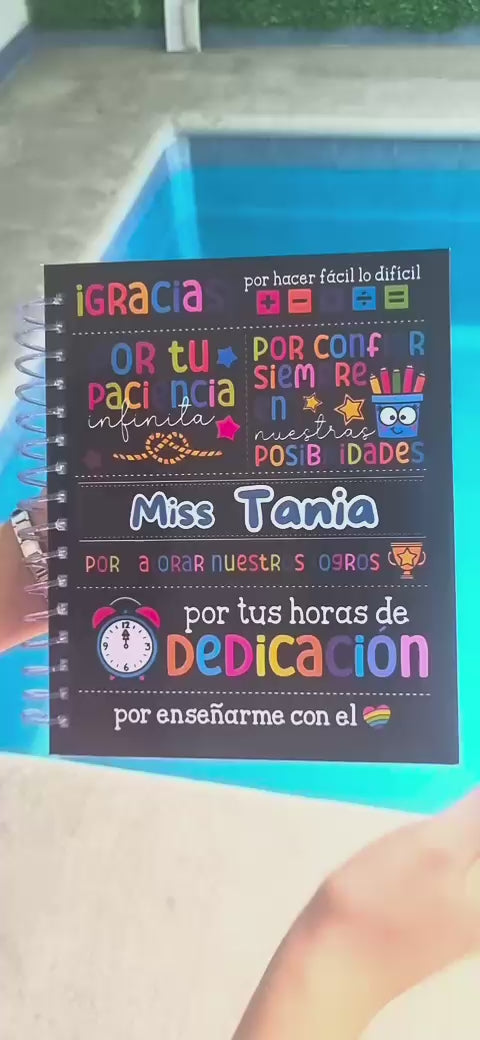 Agenda Escolar Directiva 2025 - 2026 Por tus Horas de Dedicación